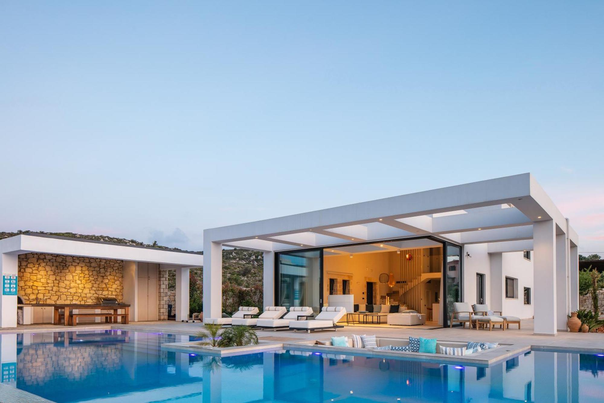 Chic Dream Villa Agios Onoufrios Bagian luar foto