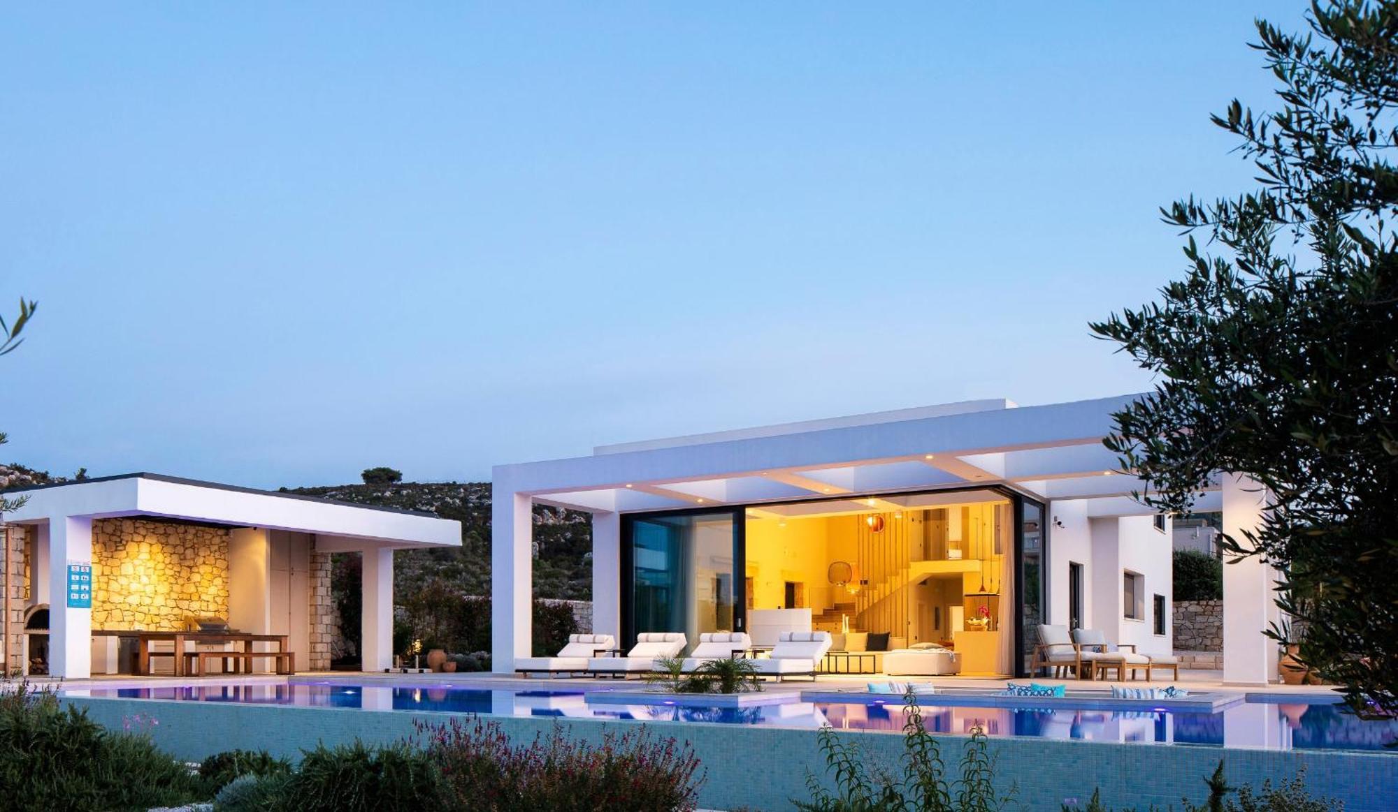 Chic Dream Villa Agios Onoufrios Bagian luar foto
